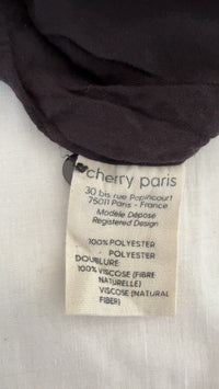 Robe courte Cherry Paris - S - Noir -