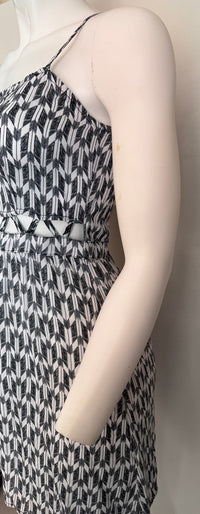 Robe D'ete H&m - 38 - Gris Et Blanc