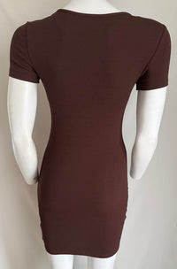 Robe Casual H&m - S - Marron - Froncée
