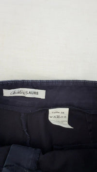 Pantalon Christine Laure - 38 - Bleu marine -