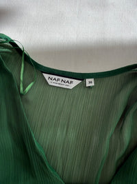 Robe Casual Naf Naf - 36 - Vert -