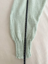 Gilet court Vintage - L - Vert menthe -