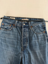 Jean Ribcage Straight Levi's - 36 - Bleu -