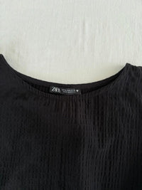 Blouse peplum Zara - M - Noir