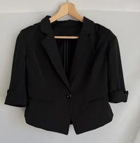 Blazer Sans Marque - 40 - Noir - manches 3/4 court