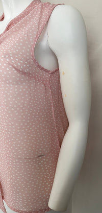 Blouse Etam - 38 - Rose - imprimé cœurs
