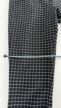 Pantalon H&m - 38 - Noir à carreaux