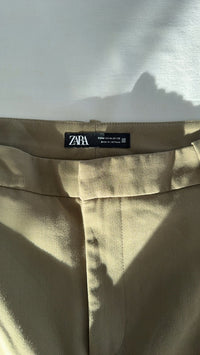 Pantalon Zara - M - Kaki -