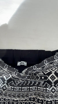 Jupe mini Pimkie - S - Noir et Blanc -