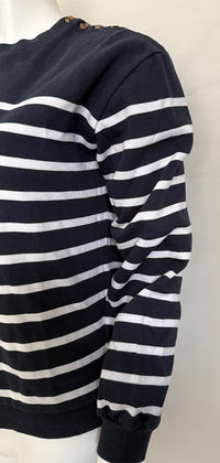 Sweat Marinière Etam - M - Marine -