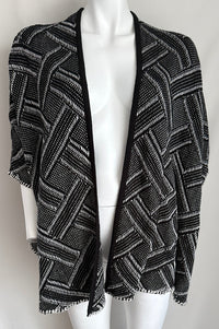 Poncho Camaïeu - Taille Unique - Noir