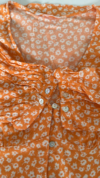 Robe d'été Camaïeu - 36 - Orange -