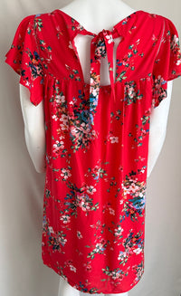 Robe Casual Promod - 42 - Rouge - Fleurie