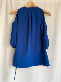 Blouse Un Jour Ailleurs - 38 - Bleu cobalt -