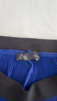 Pantalon plissé Zara - S - Bleu