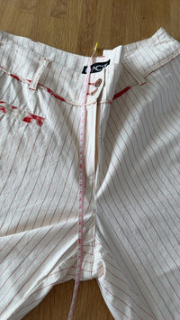 Ensemble tailleur pantalon Upc't - Fr 42 - Blanc/rouge
