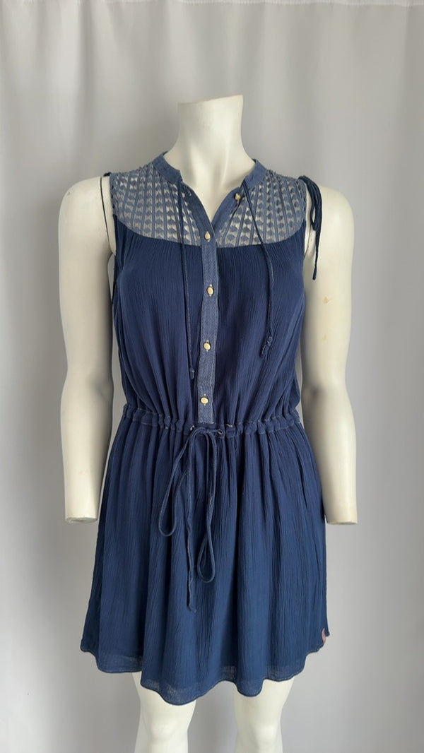 Robe Freeman T. Porter - M - Bleu marine fluide