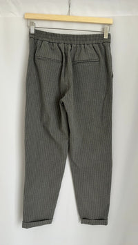 Pantalon carotte Pull & Bear - S - Gris