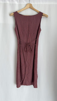 Robe midi 1.2.3 Un Deux Trois - Fr 42 - prune