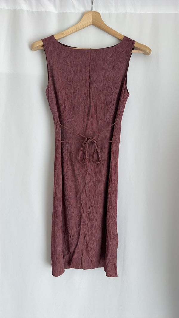 Robe midi 1.2.3 Un Deux Trois - Fr 42 - prune