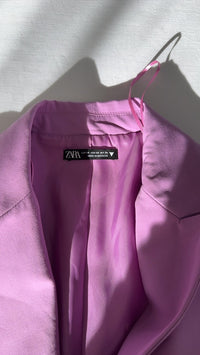 Robe Blazer Zara - Xs - Lila - Cut Out