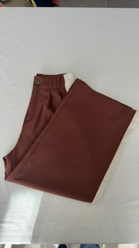 Pantalon large Stradivarius - 34 - Marron -