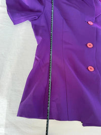 Blazer manches courtes Vintage - 38 - Violet