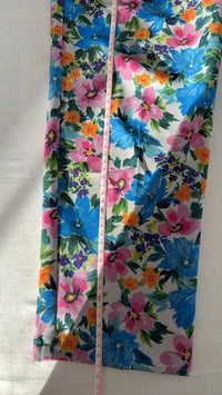 Pantalon droit Zara - L - Bleu