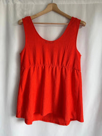 Top à bretelles Kiabi - Xl - Rouge -