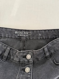 Jupe en jean Noisy May - L - Gris noir -