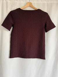 Top Monoprix - S - Prune