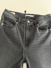 Jean Mile High Super Skinny Levi's - 38 - Gris