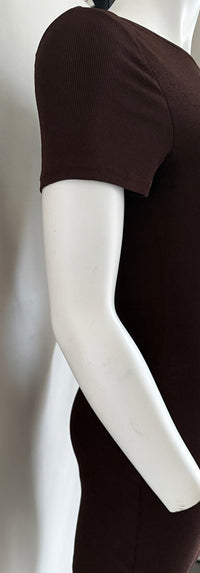 Robe Casual H&m - S - Marron - Froncée