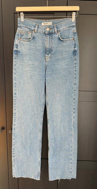 Jeans droit Pull&bear - Fr 34 - Light-blue