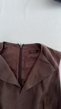 Robe Caroll - 44 - Marron
