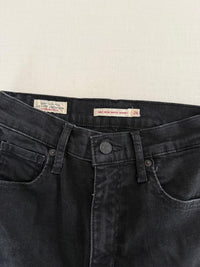 Jean Mile High Super Skinny Levi's - 36 - Noir