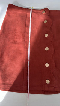 Jupe courte Emma Ella - L - Bordeaux -