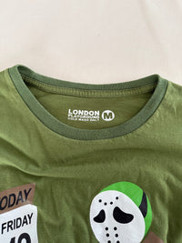 T-shirt London Playground - M - Vert Fonce -