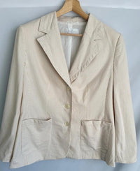 Blazer Elegance Paris - 44 - Beige - Rayures