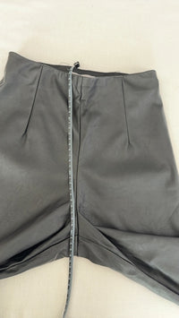 Pantalon simili cuir Asos - 36 - Noir -
