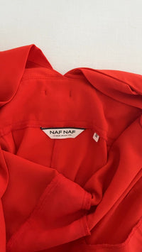 Combinaison Naf Naf - 36 - Rouge - dentelle dos nu