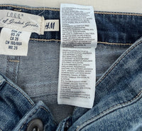 Jeans Skinny H&m - 34 - Bleu - Imprimé Étoiles
