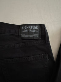 Jean S37 Slim Signature Levi's - 42 - Noir