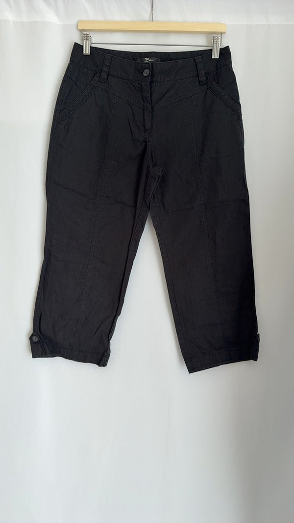Pantacourt femme Bx noir 38