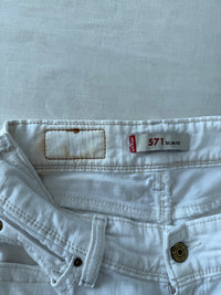 Jean 571 Slim Fit Levi's - 36 - blanc