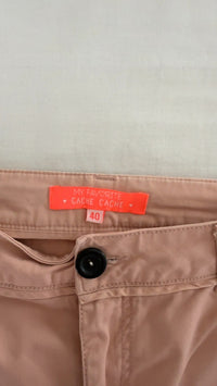 Pantalon chino Cache Cache - 40 - Rose