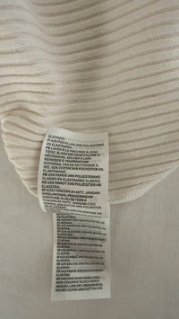 Robe midi H&m - L - Crème -