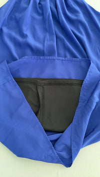 Robe Etam - 40 - Bleu mauve - plissée sans manches