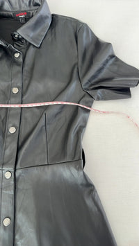 Robe mini simili cuir Don't Call Me Jennyfer - S - Noir