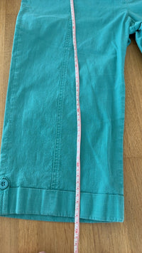 Pantacourt femme Armand Thiery - 42- turquoise
